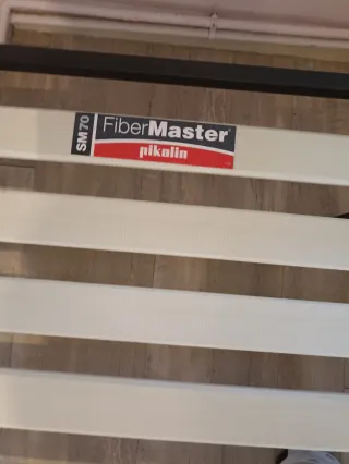Somier FiberMaster Negro y Rojo