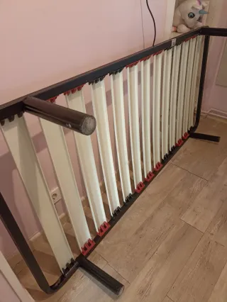 Somier FiberMaster Negro y Rojo