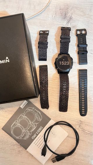 Garmin Fenix 6 Sapphire Negro DLC