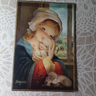 5 Postales Ferrandiz Años 60-70 (Escritas)