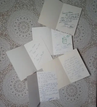 5 Postales Ferrandiz Años 60-70 (Escritas)