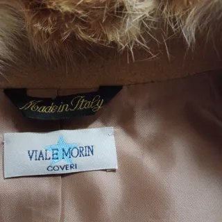 Cappotto lana e cashmere Coveri donna beige