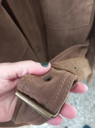 Parka de hombre marrón,perfecto!!