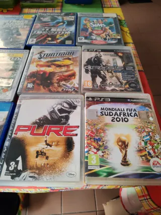 13 Scatole Vuote PlayStation 2/3/4