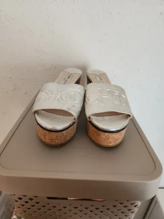 Sandalias Jimmy Choo Oro/Plata Verano