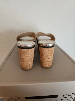 Sandalias Jimmy Choo Oro/Plata Verano