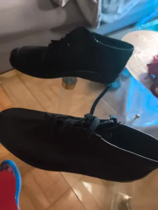 Zapatos Invierno Negro Talla 42