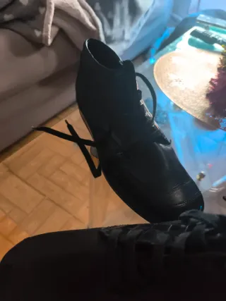 Zapatos Invierno Negro Talla 42