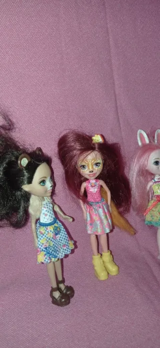 Lote Muñecas Enchantimals