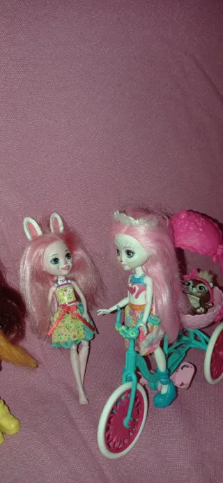 Lote Muñecas Enchantimals