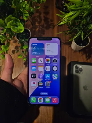 iPhone 11 Pro Max 64GB Gris con Caja