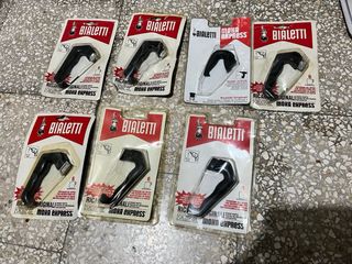 lotto 7 Manici Moka Bialetti Originali