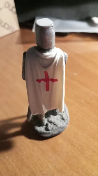 Statua Crociato Cavaliere Templare cm.8