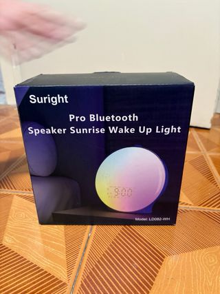 Despertador solar gris