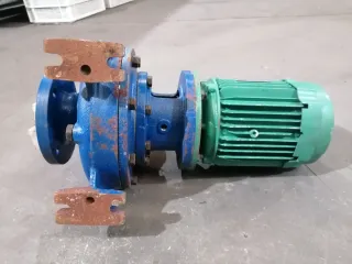 Motor Leroy Somer LS 90L y bomba de agua seminueo
