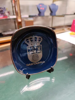 Platillo Cerámica Escudo Cantabria