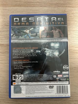 X-Men Orígenes: Lobezno PS2 (Español) 🇪🇸