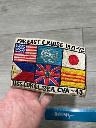 Far East Cruise 71/72 USS Top Gun Vietnam Parche