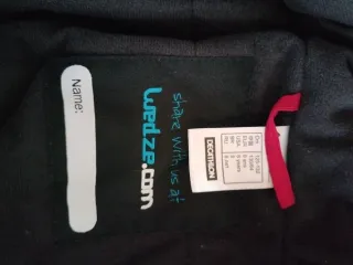 Mono de esquí rojo talla 8 Decathlon 125-132.