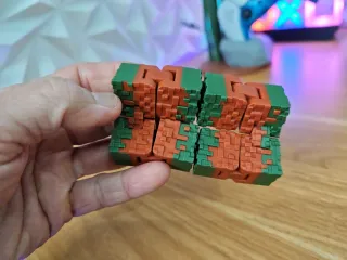 Cubo Antiestrés Infinito Minecraft