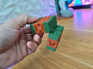 Cubo Antiestrés Infinito Minecraft