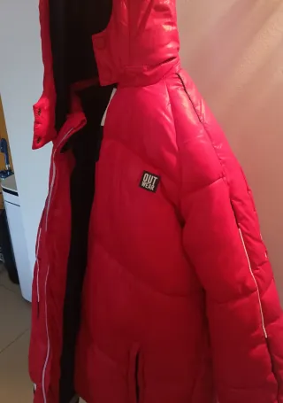 Plumífero Nukutavake Niño Rojo Talla 16 años 166cm