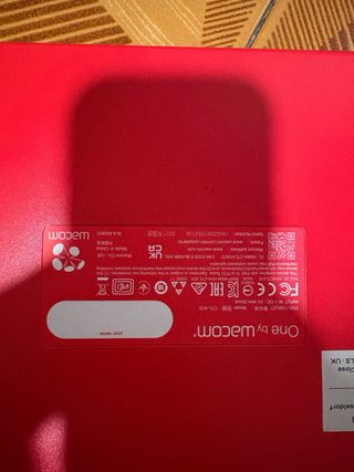 Tableta Gráfica Wacom Negra