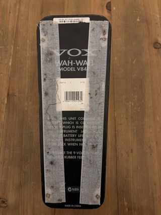 Pedal Vox V847 Wah-Wah