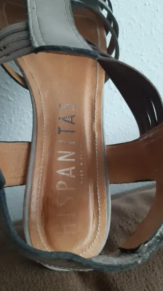 Sandalias Hispanitas mujer grises y marrones