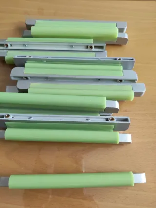 Tiradores de armario verdes (lote)