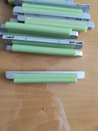 Tiradores de armario verdes (lote)