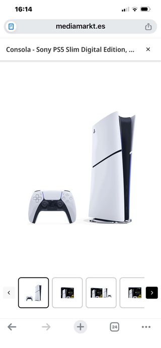 Consola PS5 Slim Digital Edition + Juegos