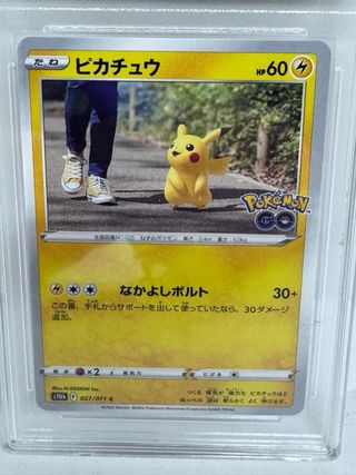 Pokémon Go Pikachu AP grado 10 japon
