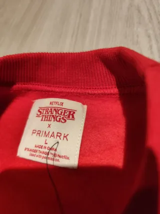 Sudadera Stranger Things WSQK FM Talla L De Primar