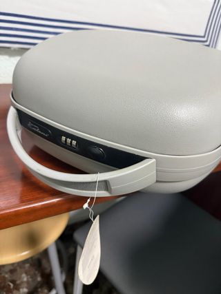 Neceser Zaloni Beige/Gris con Espejo