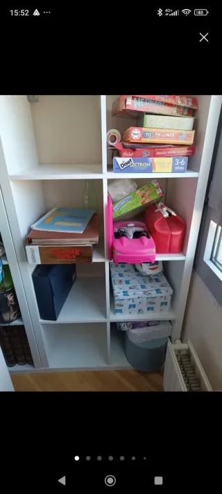 Estantería Kallax blanca