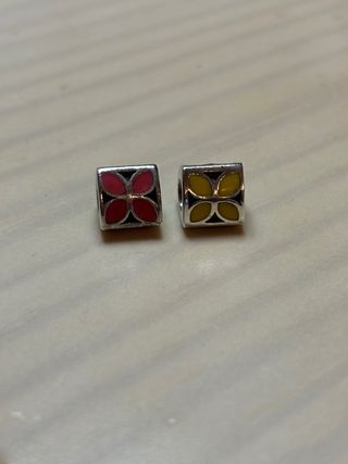 Lote 8 charms Pandora plata 925