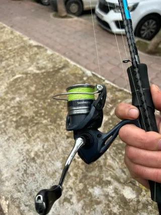 Caña hart natio 10-30 gr carrete 3000 shimano