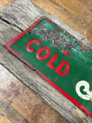 Letrero cartel Pepsi Cola 1920 USA