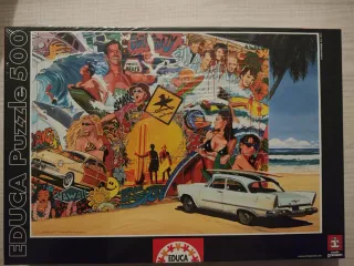 Puzzle Educa 500 piezas Mural Surfero