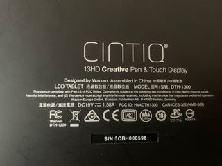 Tableta Gráfica Profesional Negra