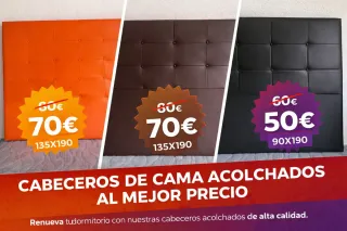Cabeceros de Cama Acolchados