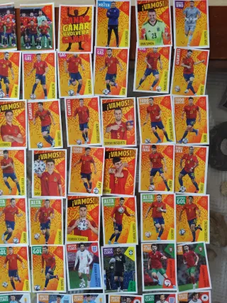 Colección completa los ídolos de la roja y cracks