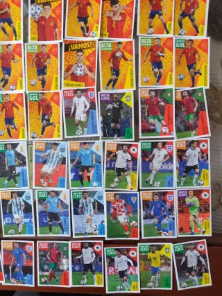 Colección completa los ídolos de la roja y cracks