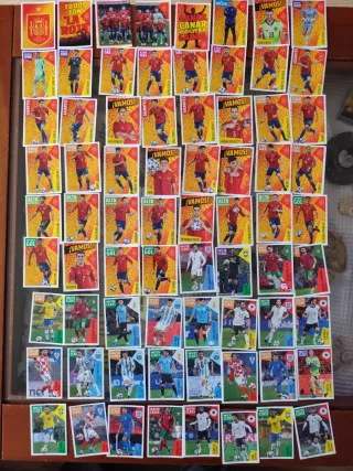 Colección completa los ídolos de la roja y cracks