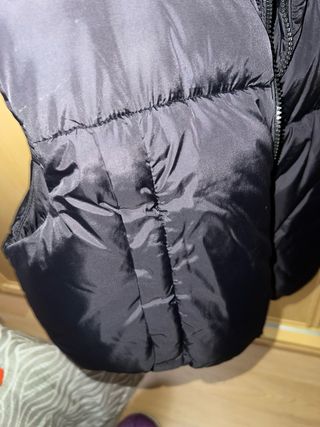 Chaleco acolchado negro