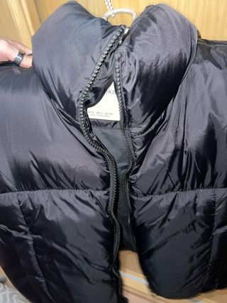 Chaleco acolchado negro