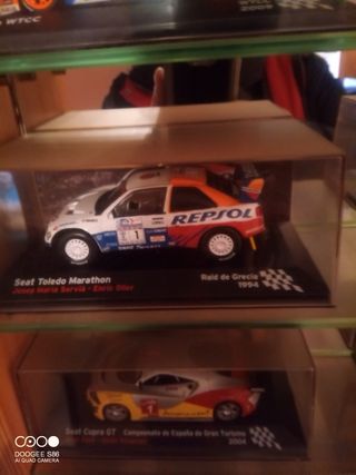 Colección coches a escala de Seat Saport