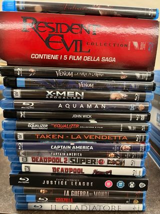 Lotto Blu-ray Disney Pixar e altri