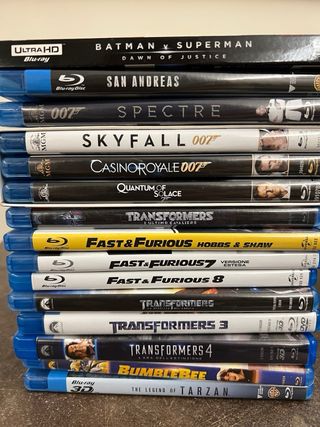 Lotto Blu-ray Disney Pixar e altri